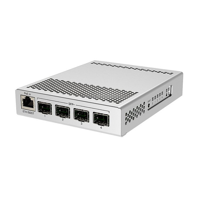 MikroTik CRS305-1G-4S+IN Cloud Router Switch 4x SFP+ 10G 1x Gigabit Managed Switch - 1
