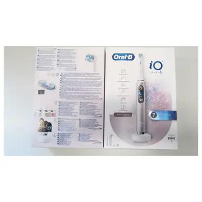 Furçë Dhëmbësh Elektrike Oral-B iO Series 9, 7 Mënyra Pastrimi, Sensor Presioni, Kohëmatës 2 Minuta - Rozë/Bardhë - 2