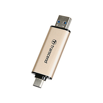 USB Flash Drive STICK 256GB Transcend JetFlash 930C USB 3.2 420/400MB/s - Gold - 2
