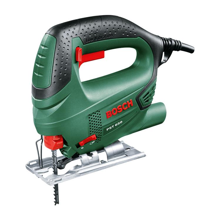 Sharrë Prerëse Bosch PST 650, 500W, 3100goditje/min, 65mm - Gjelbër/Zezë