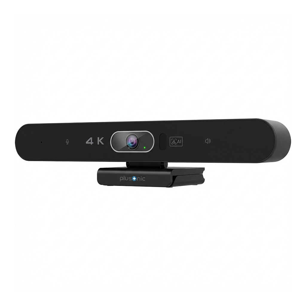 Webcam Plusonic USB Webcam 4K AI Video Auto-Tracking Video Conference Camera - 1