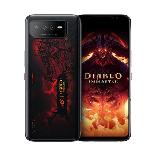 Telefon ASUS ROG Phone 6 Diablo Immortal Edition / Dual Sim / 16GB / 512GB - Zezë / Kuqe - 8