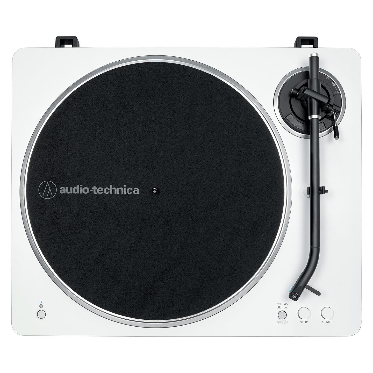 Gramafon Audio-Technica AT-LP70XBT, Me rrip, Funksionim automatik, Bluetooth - Argjend, Bardhë - 2