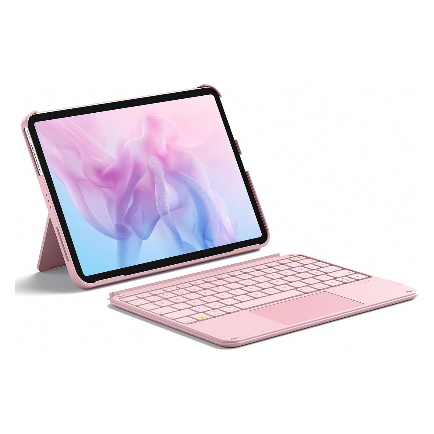 Aksesorë për iPad Inateck AceTouch KB04122, QWERTZ, për iPad 11" - Rozë - 2