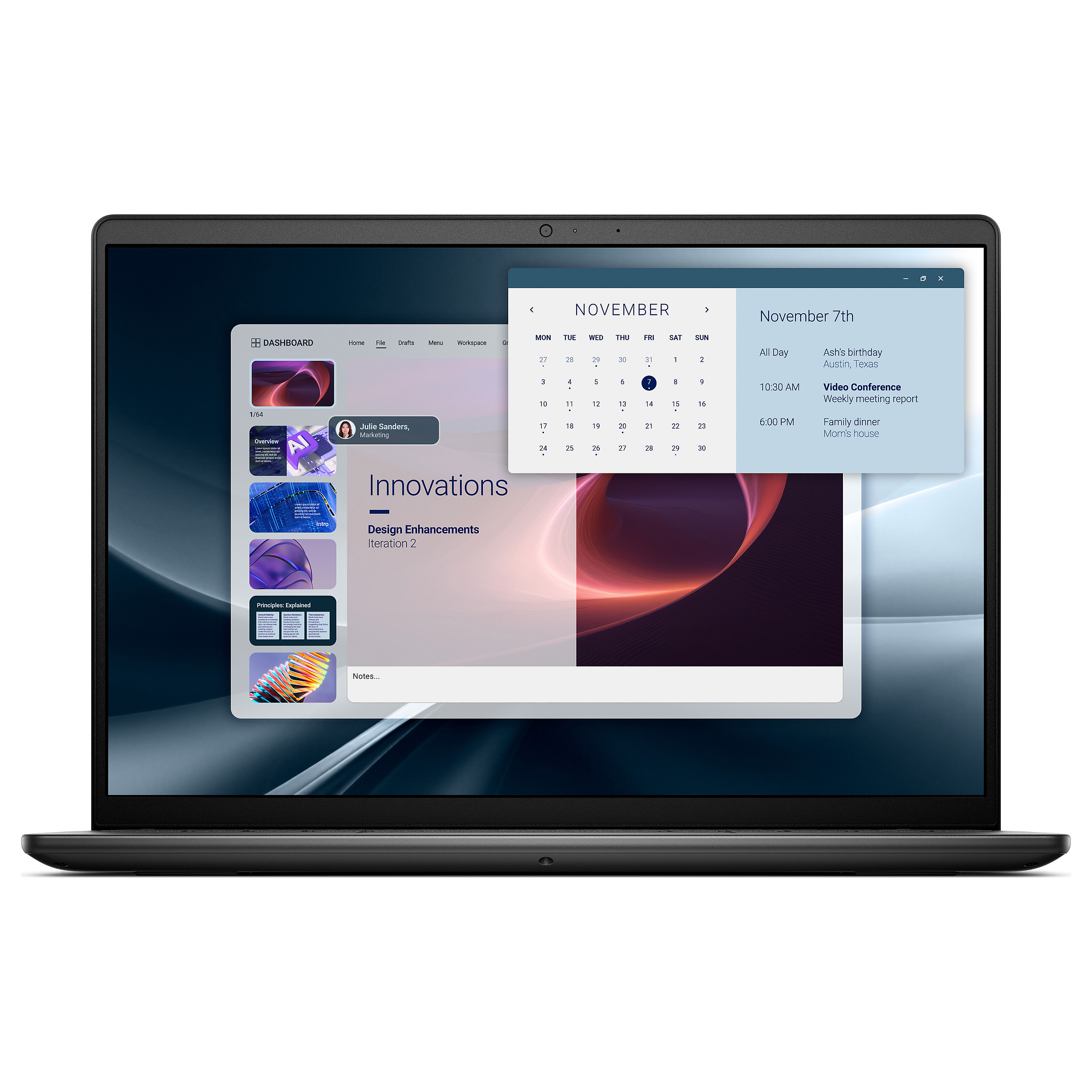 Laptop Dell Pro 14 Essential PV14255 / Ryzen AI 7 350 / 16GB DDR5 / 1TB / 14" Full HD+ IPS / AMD Radeon 860M / DE  - Zezë - 10