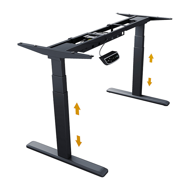 Tavolinë Pune ICY BOX IB-EW205B-T / 100–170 x 62 cm / Elektrike / 125 kg