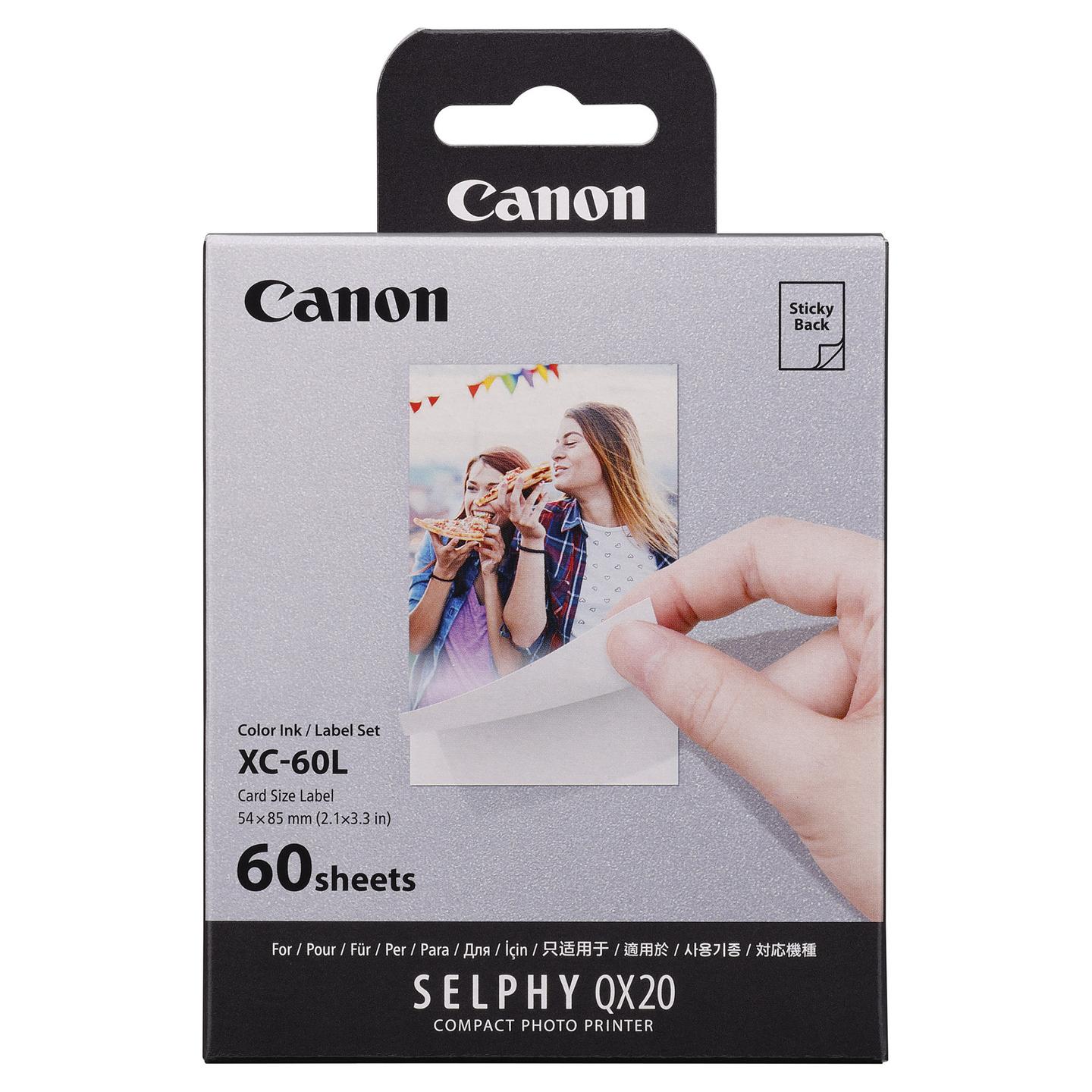 Letër për Printer Canon XC-60L / 5.4 × 8.5 cm / 60 copë