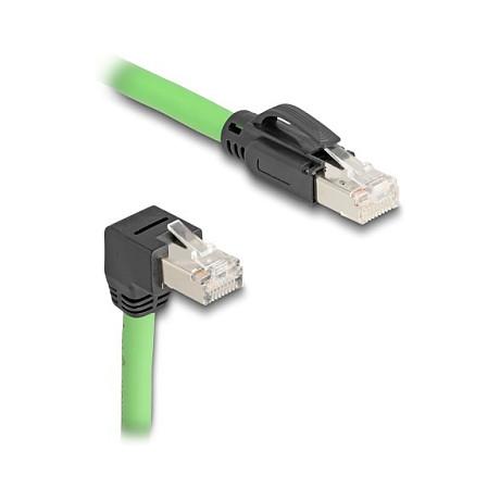 Kabllo për Rrjet DeLOCK 80897, RJ45 mashkull në RJ45 mashkull, Cat.6A, SF/UTP, 5 m - Gjelbër