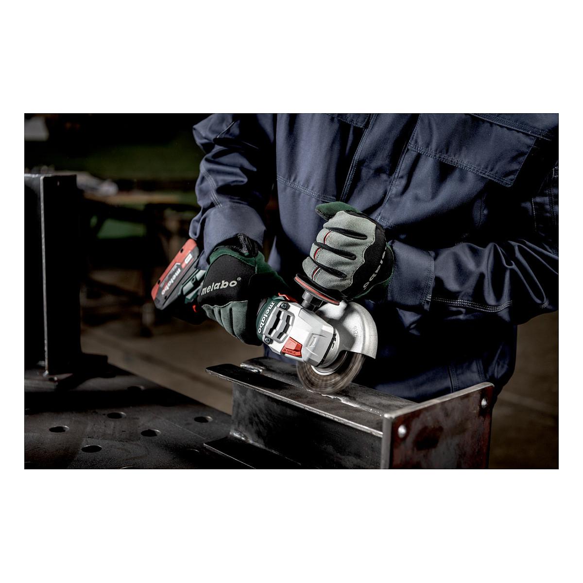 Grirëse Këndore me Bateri Metabo WB 18 LT BL 11-125 Quick, 18V, Brushless, 125mm, 10000rpm, M14 - Zezë/Gjelbër - 5