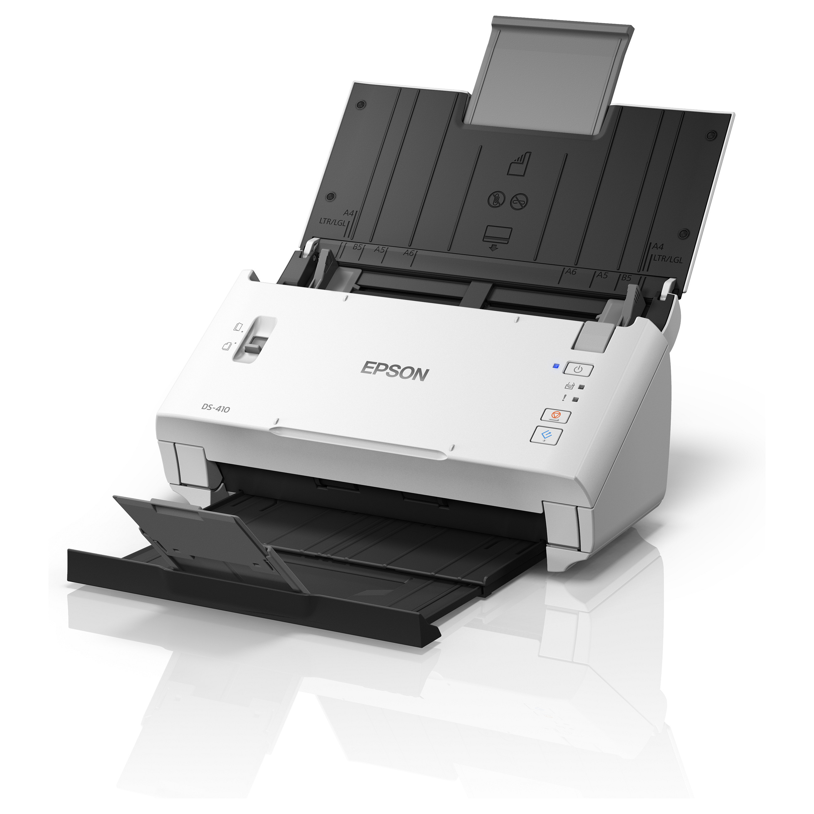 Skaner Epson / WorkForce DS‑410 / Document Scanner / 600 × 600 dpi / A4 / USB - Bardhë - 6