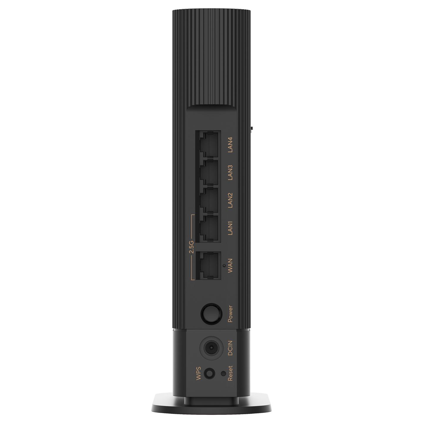ASUS, ProArt PRT-BE5000, Ruter, Wi-Fi 7, BE5000, Dual-Band, deri në 5000Mbps, 1× 2.5G WAN + 1× 2.5G LAN + 3× Gigabit LAN, Zezë - 7