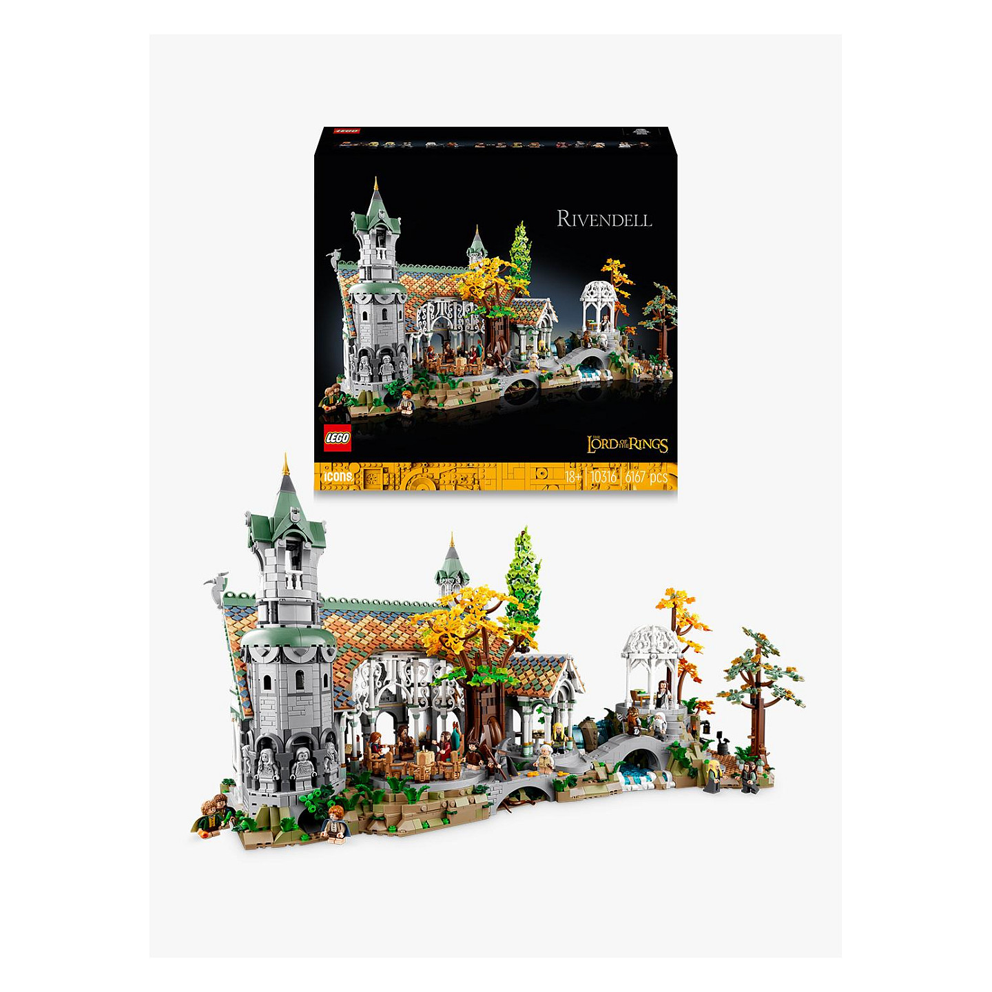 LEGO Icons Lord of the Rings Rivendell 10316 - 3
