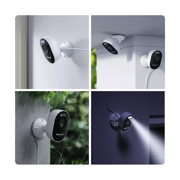 Kamerë Sigurie IP CCTV Reolink RL-E450, 4K 8MP, 105°, Wi-Fi, Pan & Tilt, IR, 2-Drejtimësh, IP66 - Zezë/Bardhë - 2
