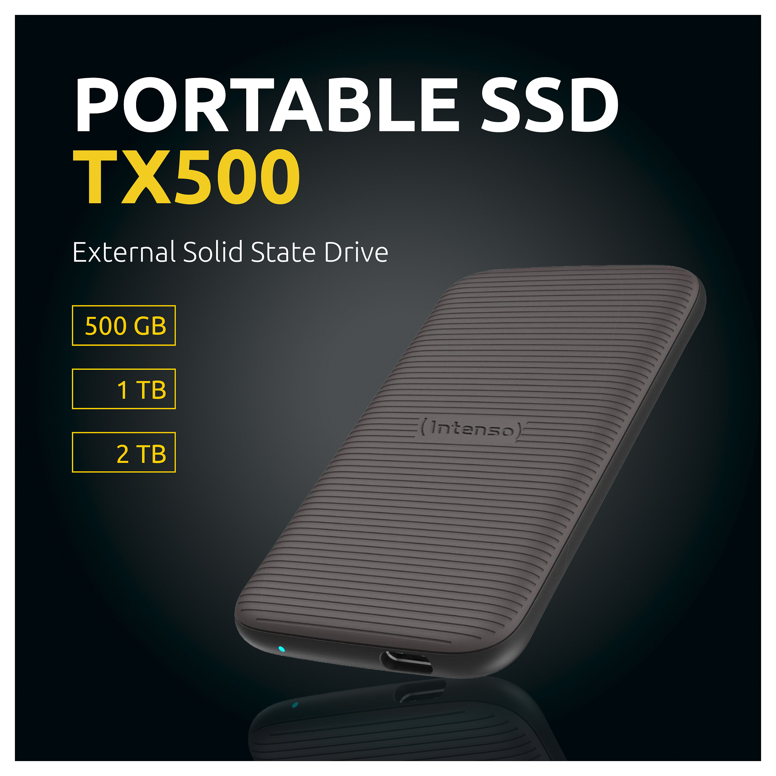 SSD të Jashtme Intenso TX500 Portable / 1TB / USB 3.2 - Kafe - 5