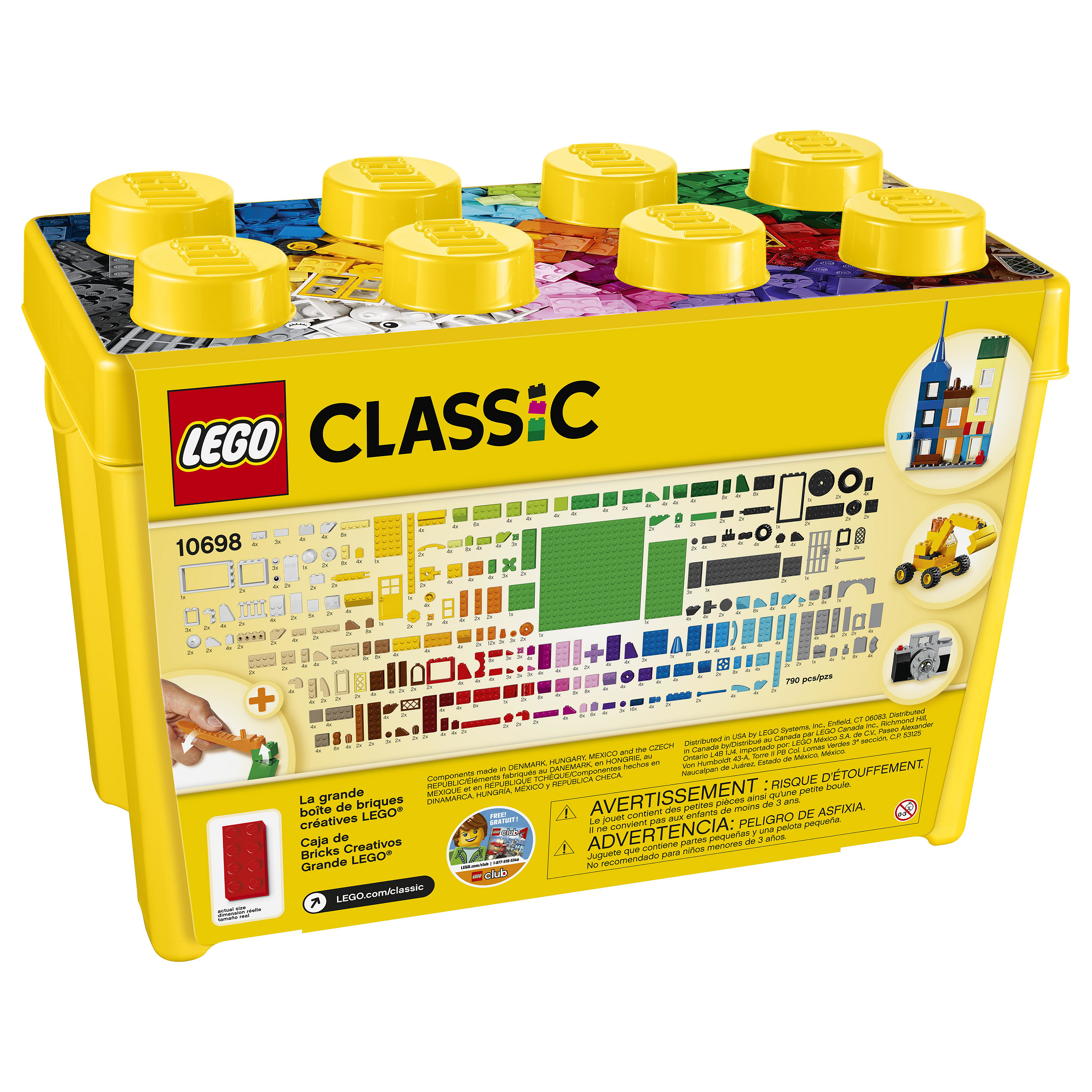 LEGO Classic Large Creative Brick Box 10698 - 8