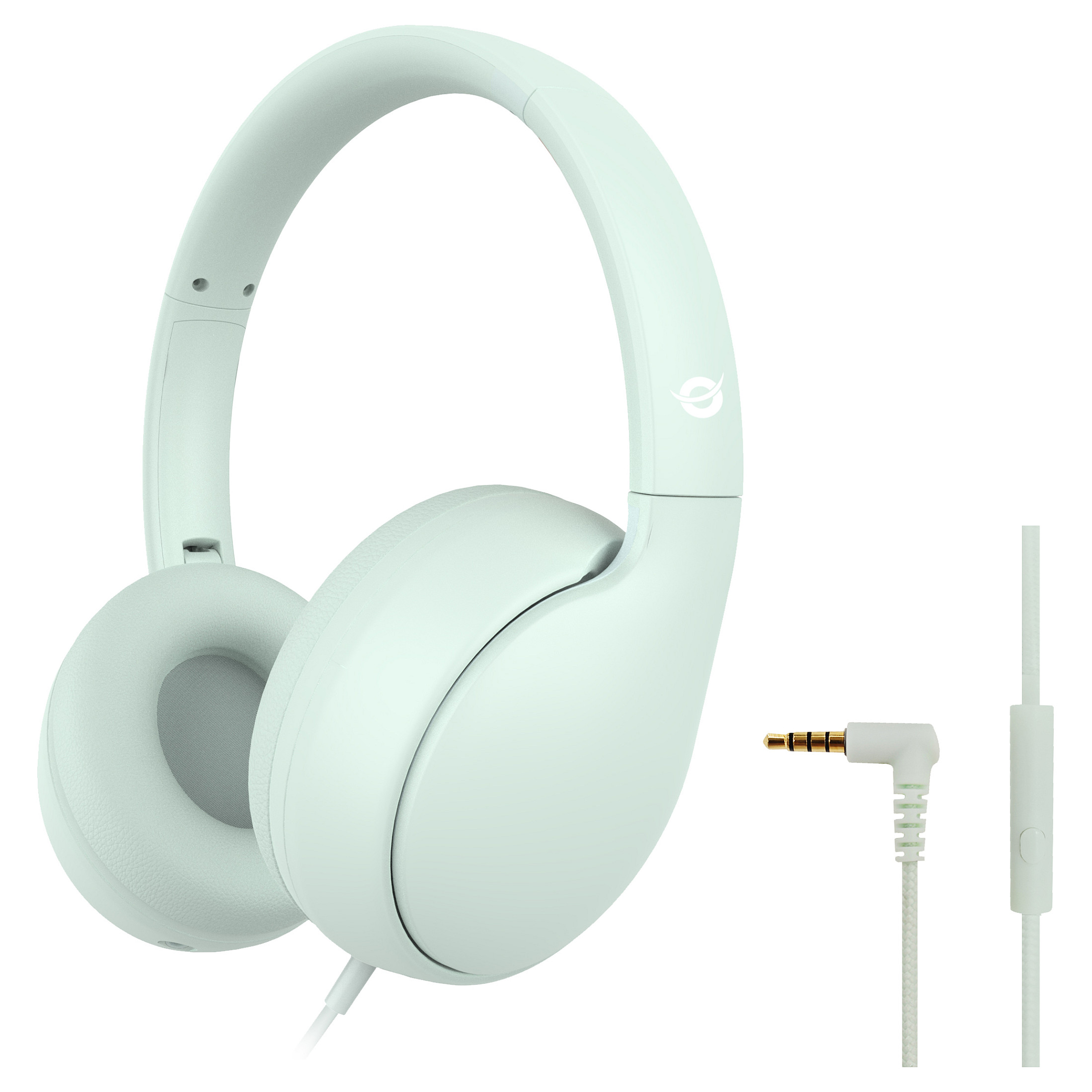 Kufje me kabllo Conceptronic Kids Headset + Switch - Gjelbër - 1