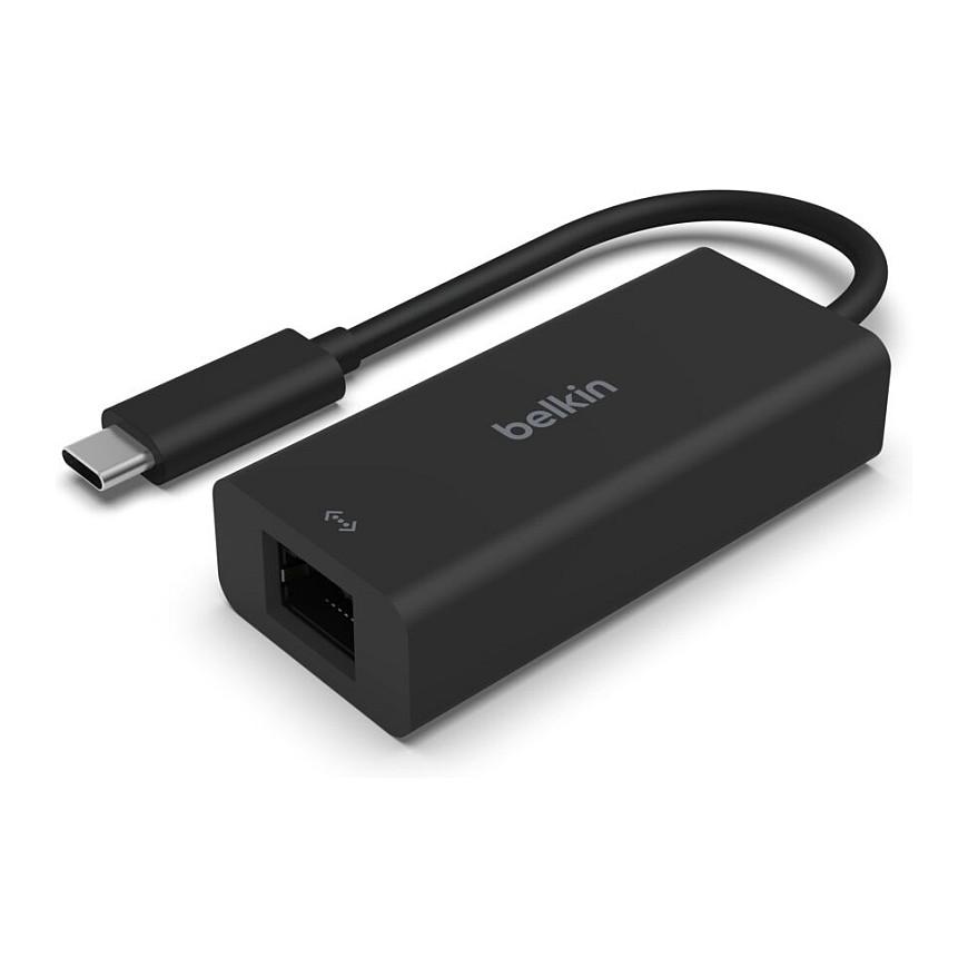 Adapter Belkin INC012BTBK / USB Type-C - RJ45 / 2.5 Gbit/s - Zezë - 1