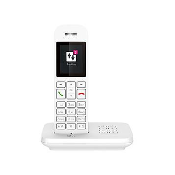 Telefon i Thjeshtë Telekom Sinus A12, DECT, Ekran me Ngjyra 2", Sekretari Telefonike - Bardhë