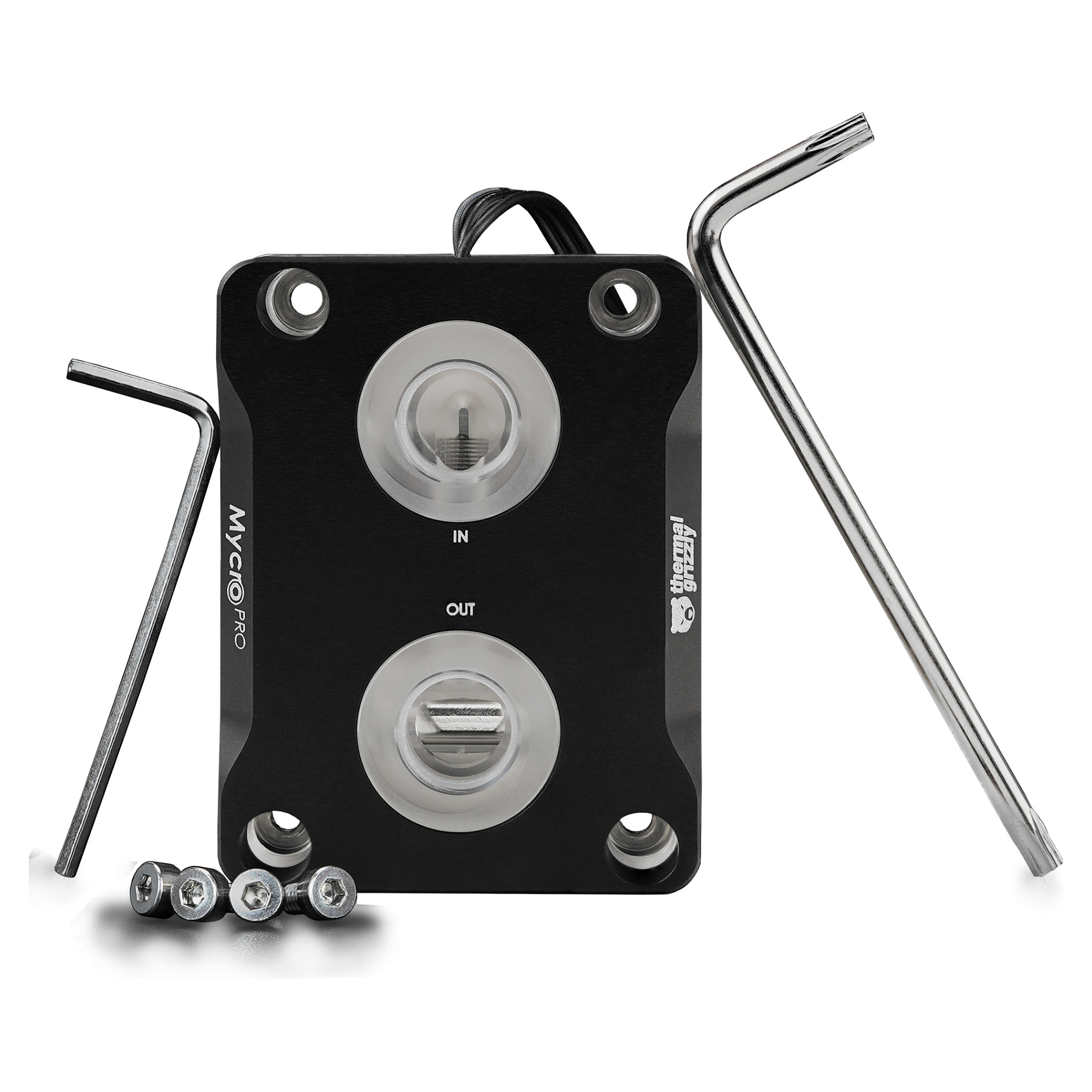 Aksesor për Ftohës Thermal Grizzly Intel Mycro Direct-Die Pro RGB V1 / LGA1700 / Water Block / Direct-Die / ARGB / G1/4" – Zezë/Transparent - 3