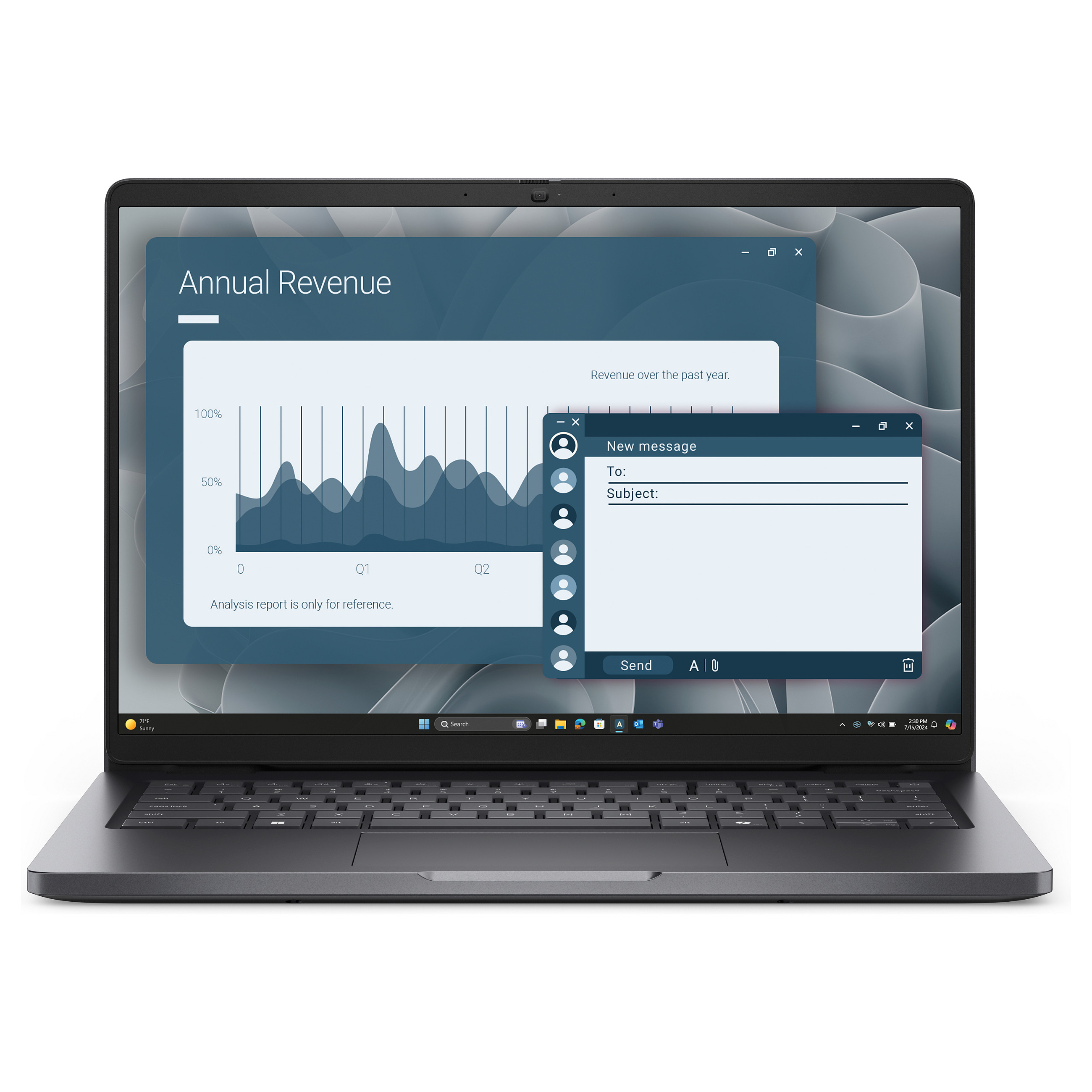 Laptop DELL Pro 14 PC14255 / Ryzen 5 PRO 230 / 16GB DDR5 / 512GB / 14" WUXGA (Full HD+) IPS 60Hz / AMD Radeon 760M - Zezë