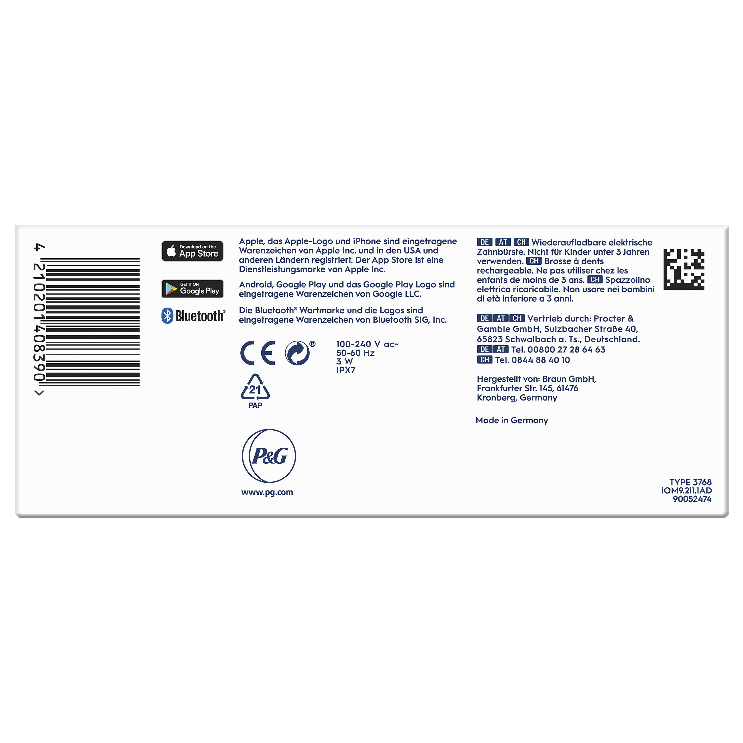 Furçë dhëmbësh elektrike Oral‑B iO Series 9N – Rozë - 13