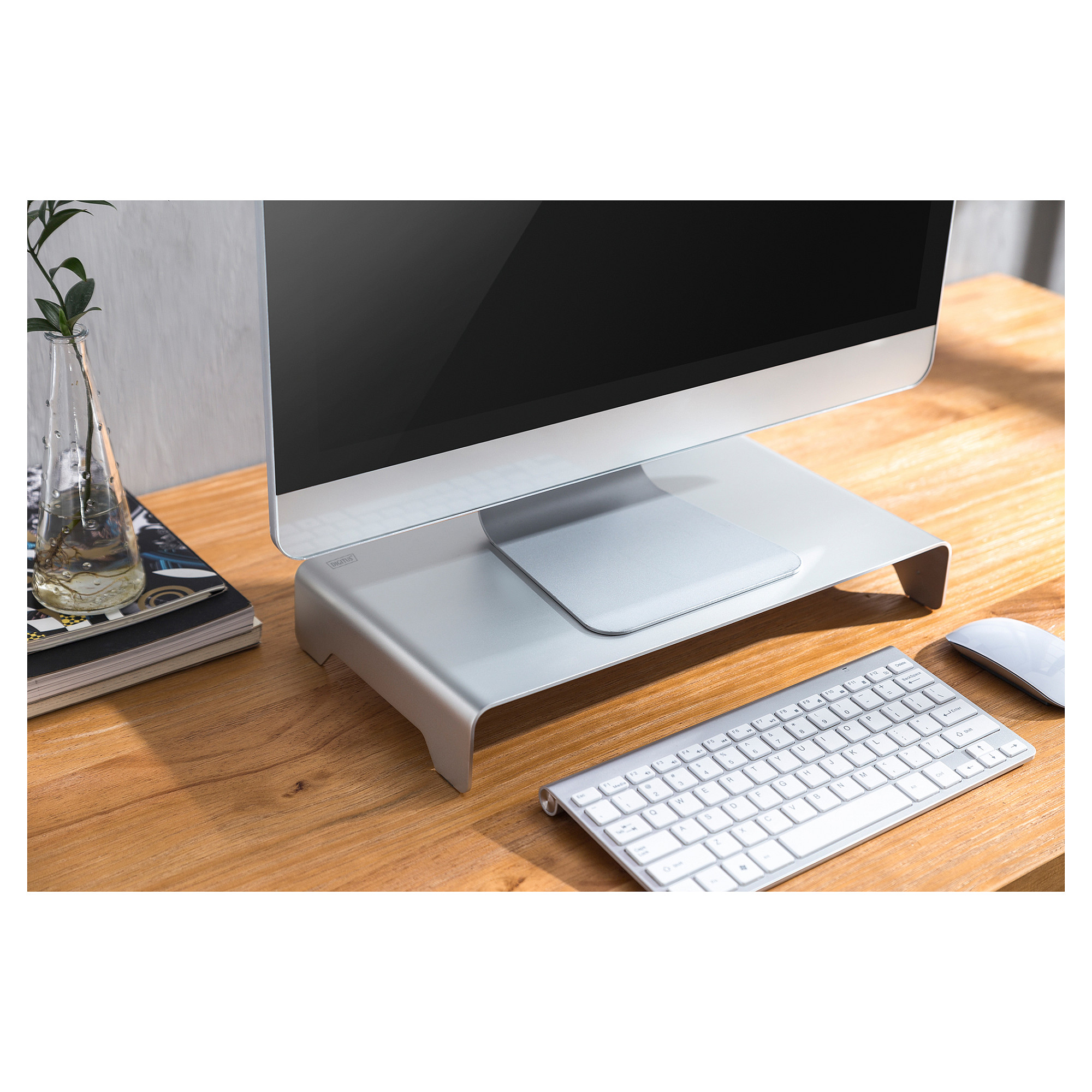 Mbajtëse për Monitor Digitus Aluminum Monitor Riser – Supports up to 10kg - 9