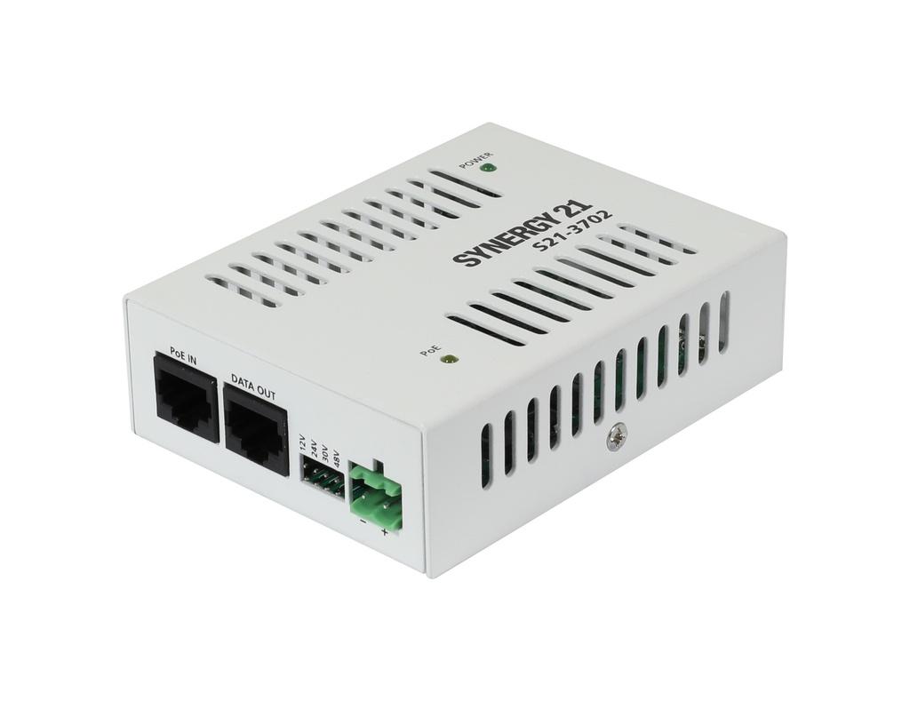 Furnizues Energjie Synergy 21 S21-3702, PoE+, CV Driver, 12–48 V, 30 W
