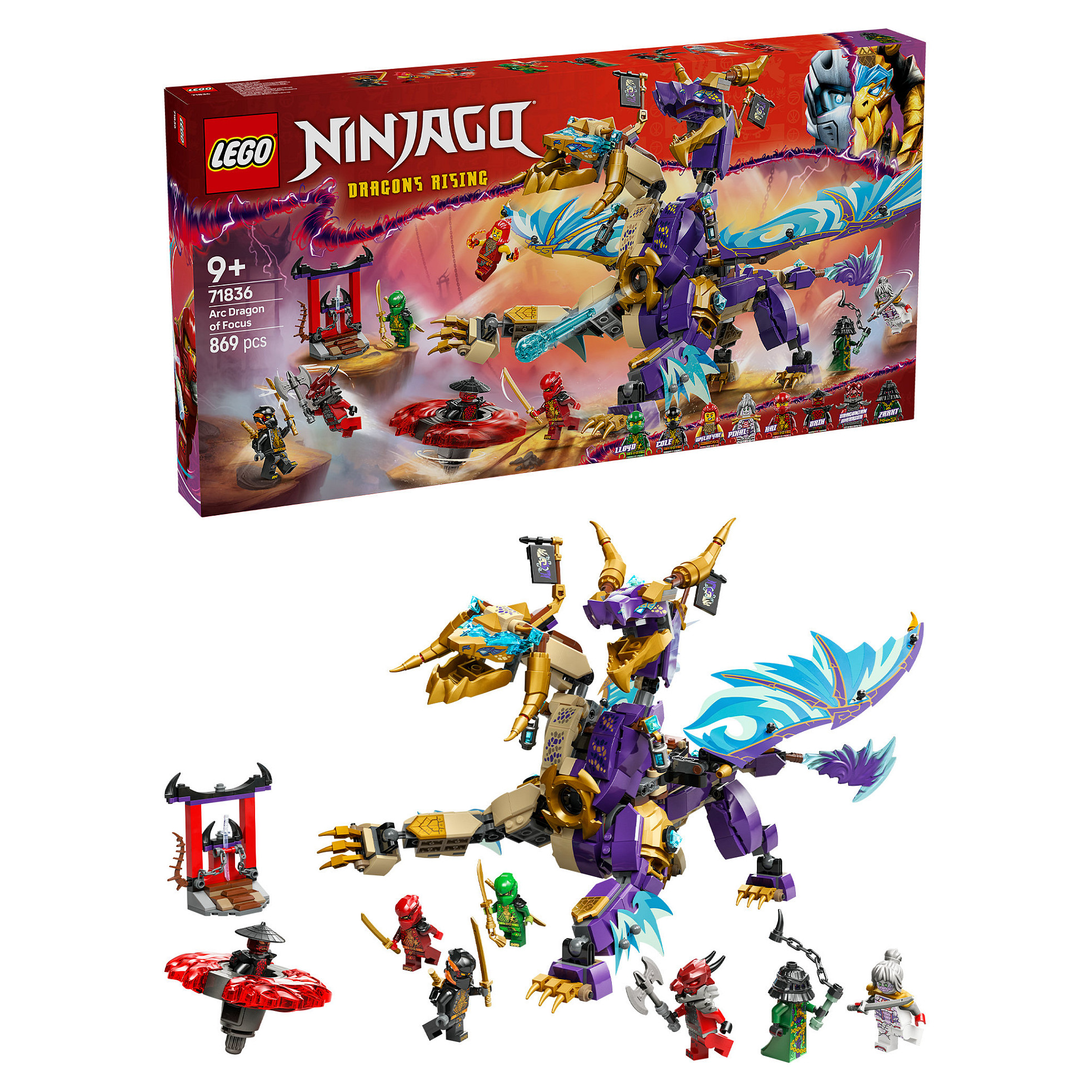 LEGO 71836 Ninjago Light Arc Dragon - 2