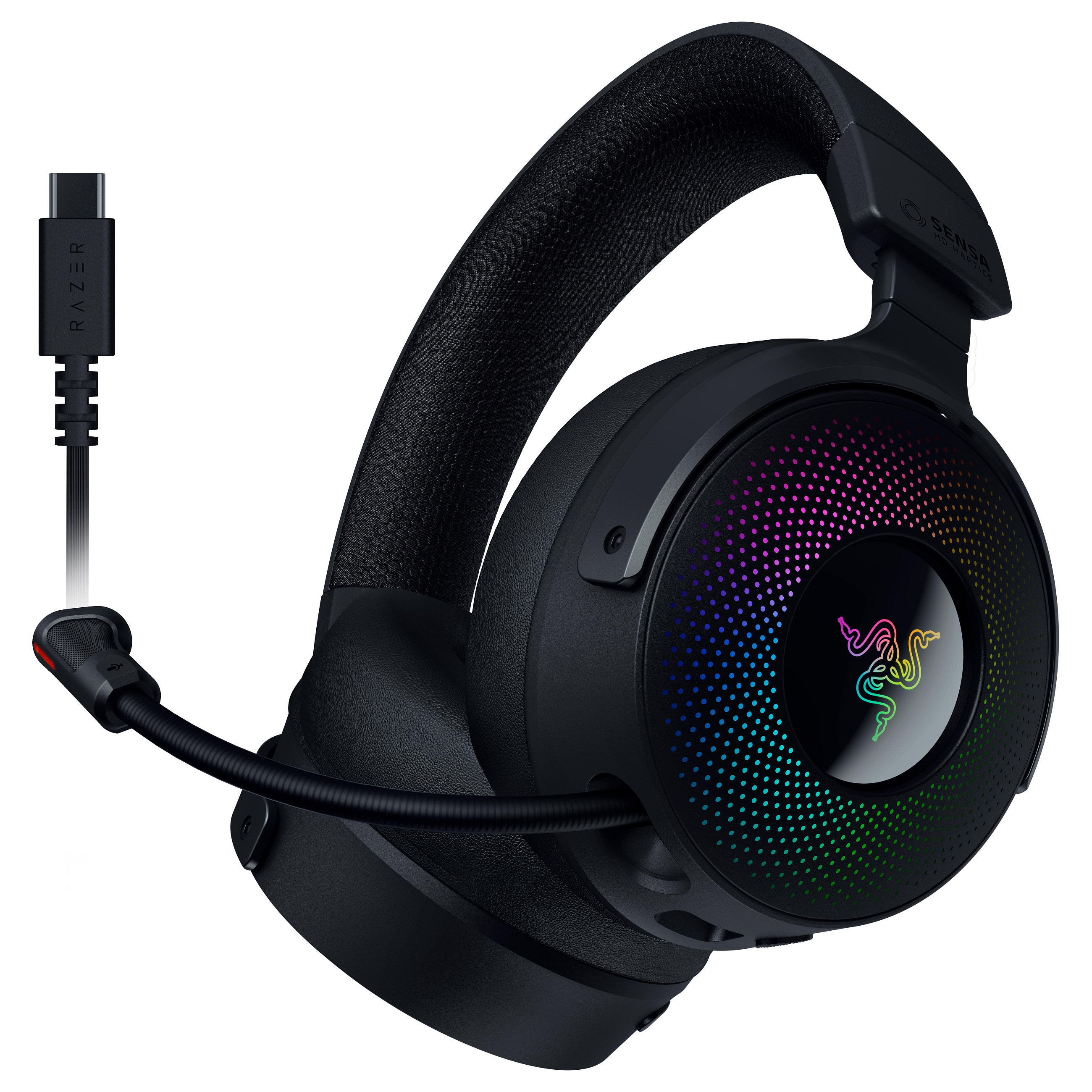 Kufje Gaming Razer Kraken V4 PRO Headset / Over‑Ear / Wireless  - Zezë - 6