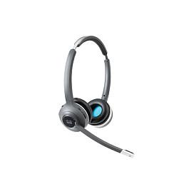 Kufje pa kabllo Cisco 562 / Wireless / DECT 6.0 / Dual / 100 m - Zezë/Gri