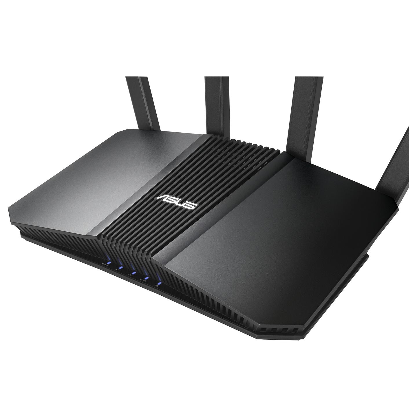 ASUS RT-BE82U BE6500 Wi-Fi 7 Dual-Band Mesh Router / 1× 2.5GbE WAN + 4× 2.5GbE LAN / AiMesh / MLO – Zezë - 10