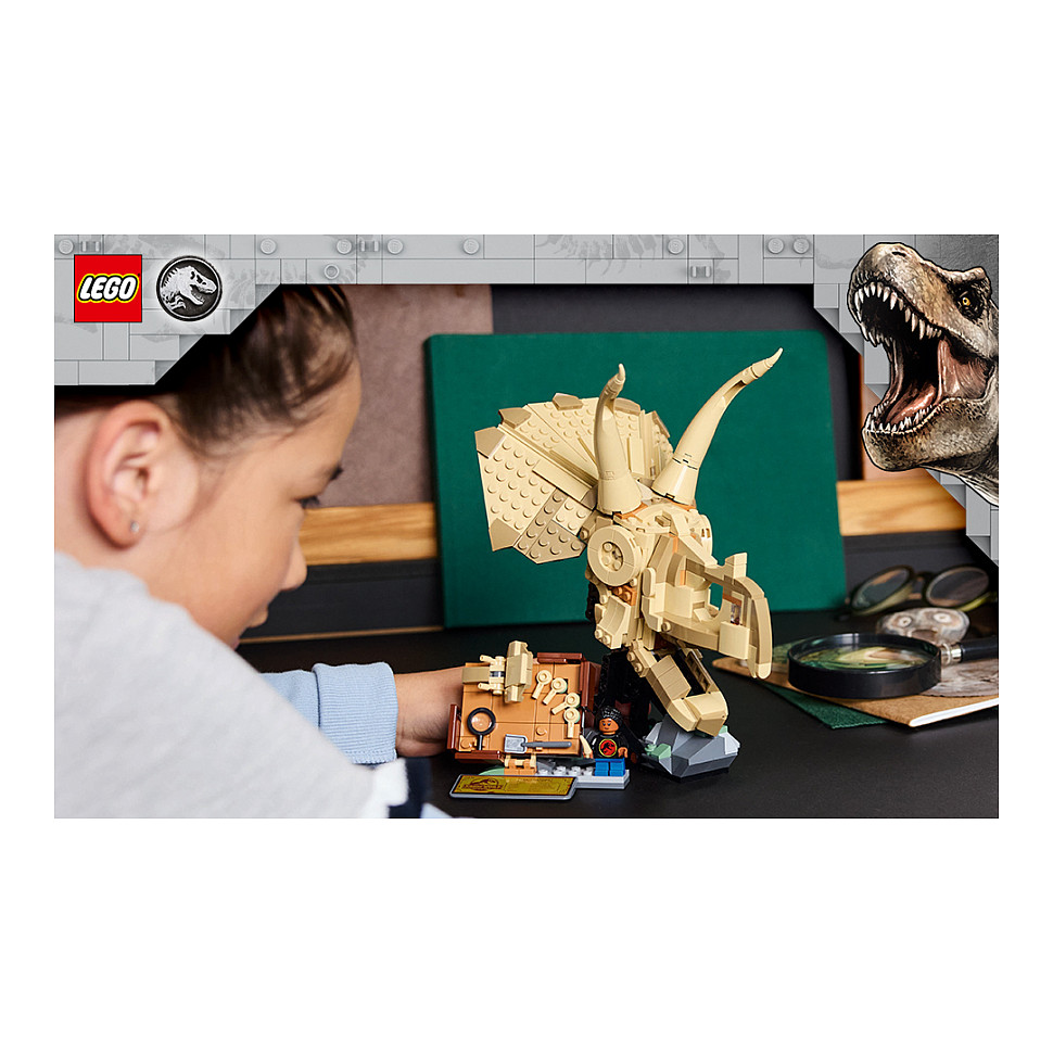 LEGO 76969 Jurassic World Dinosaurier-Fossilien: Triceratops - 23