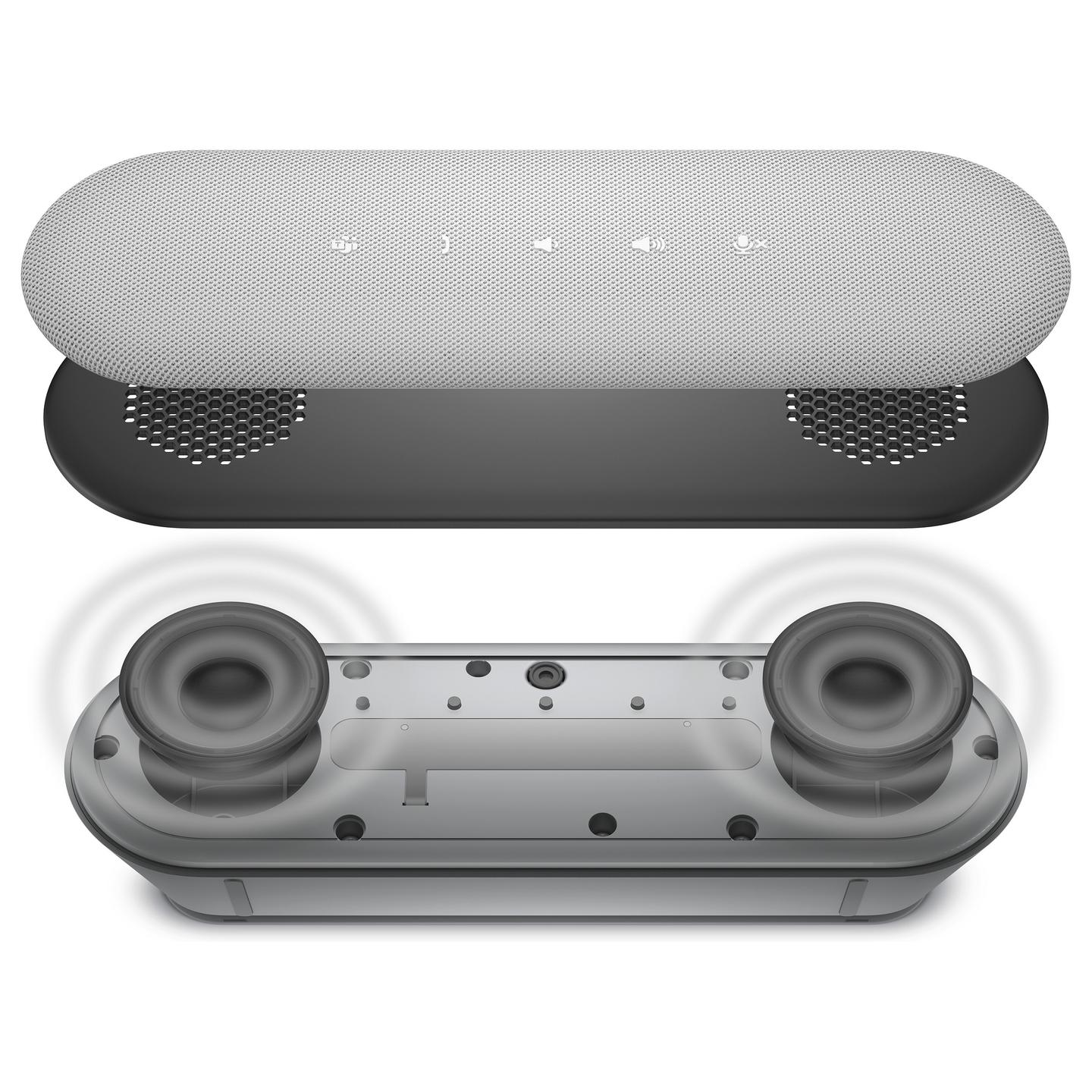 Altoparlant Dell SP3022, Stereo, USB-A, USB-C, AI Noise Cancellation, Microsoft Teams, Zoom - Zezë - 3