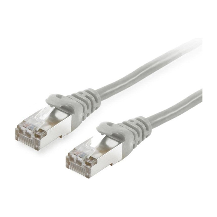 Kabllo për Rrjet Equip Patch Cable Cat6 S/FTP / 2xRJ45 / 7.50m / Gri / LSZH – Polybag - 1