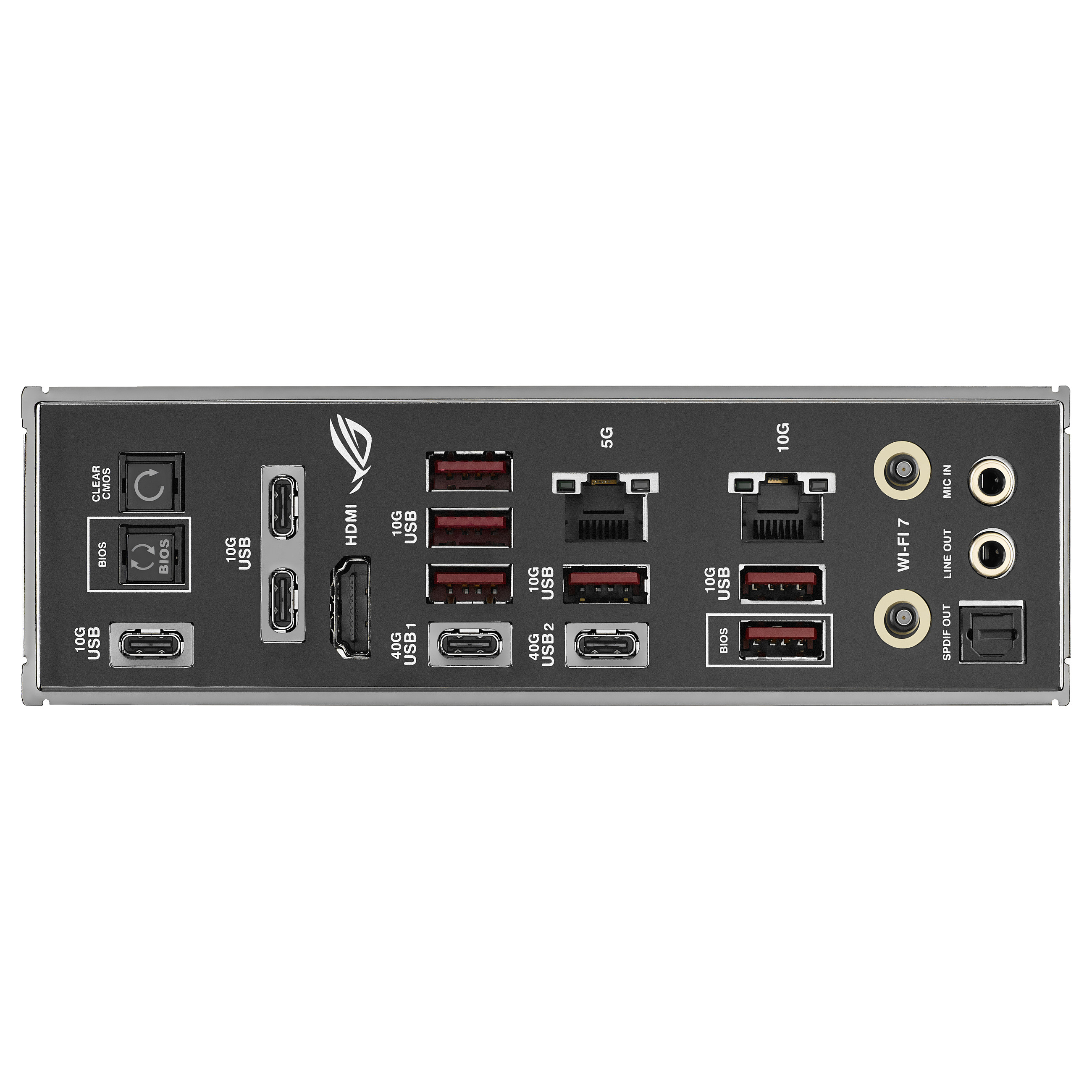 Pllakë Amë AMD AM5 ASUS ROG CROSSHAIR X870E DARK HERO Wi‑Fi 7 / DDR5 / ATX - 9