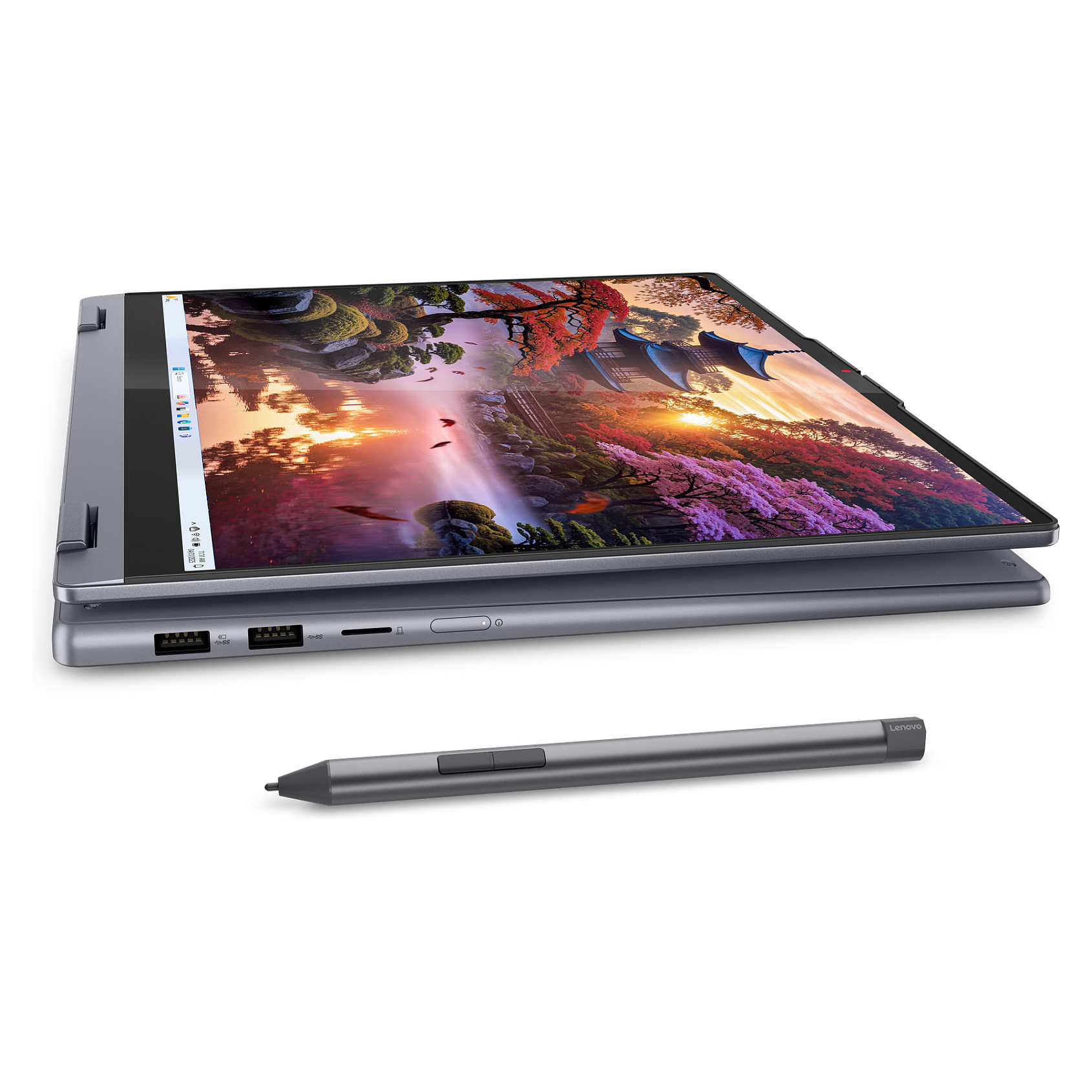 Laptop Lenovo IdeaPad 5 / Ryzen AI 5 340 / 16GB LPDDR5x / 1TB / 16" WUXGA IPS LED Touch / AMD Radeon 840M / DE  - Gri - 14