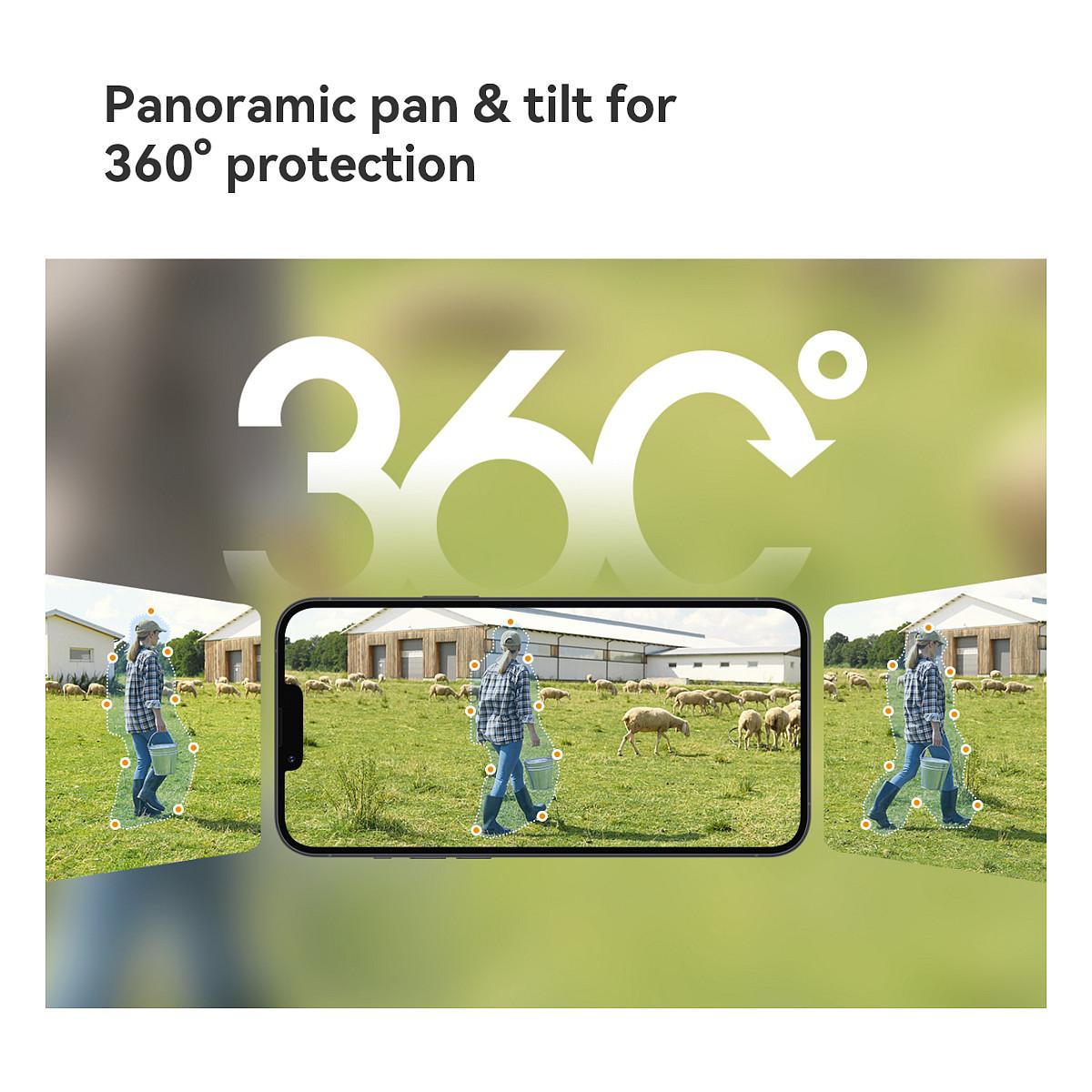 Kamerë Imou AOV PT 5MP, 4G, Wi-Fi, 3.6mm, 5MP, PT, 8× Zoom Dixhital - Bardhë - 14