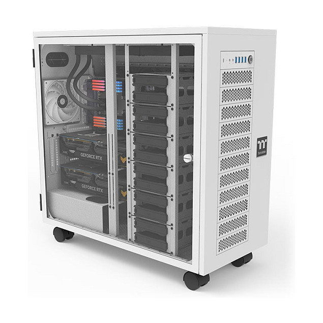Kasë Big Thermaltake AX700 TG - Bardhë - 2