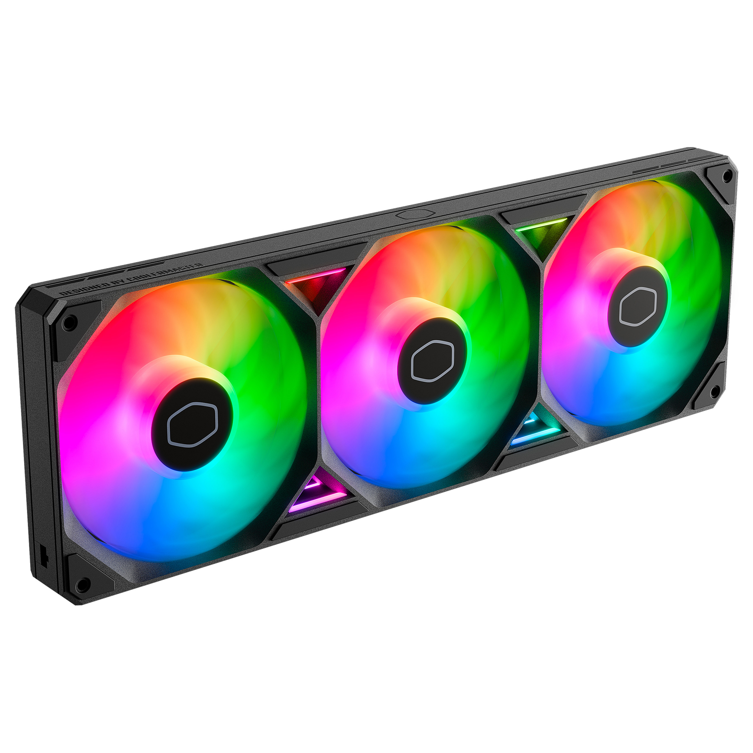 Ftohës për Kasë Cooler Master SickleFlow Edge / 360mm / 690-2500 RPM / ARGB / PWM – Zezë