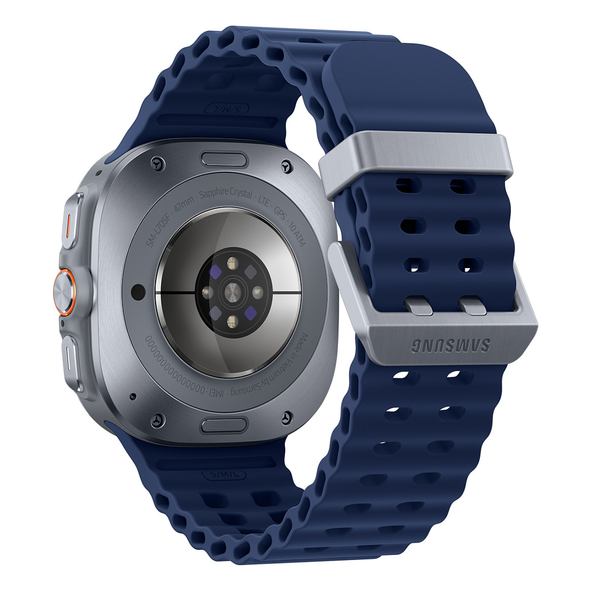 Orë e mençur Samsung Galaxy Watch Ultra L705 Region West / 47mm – Titanium Blu - 4