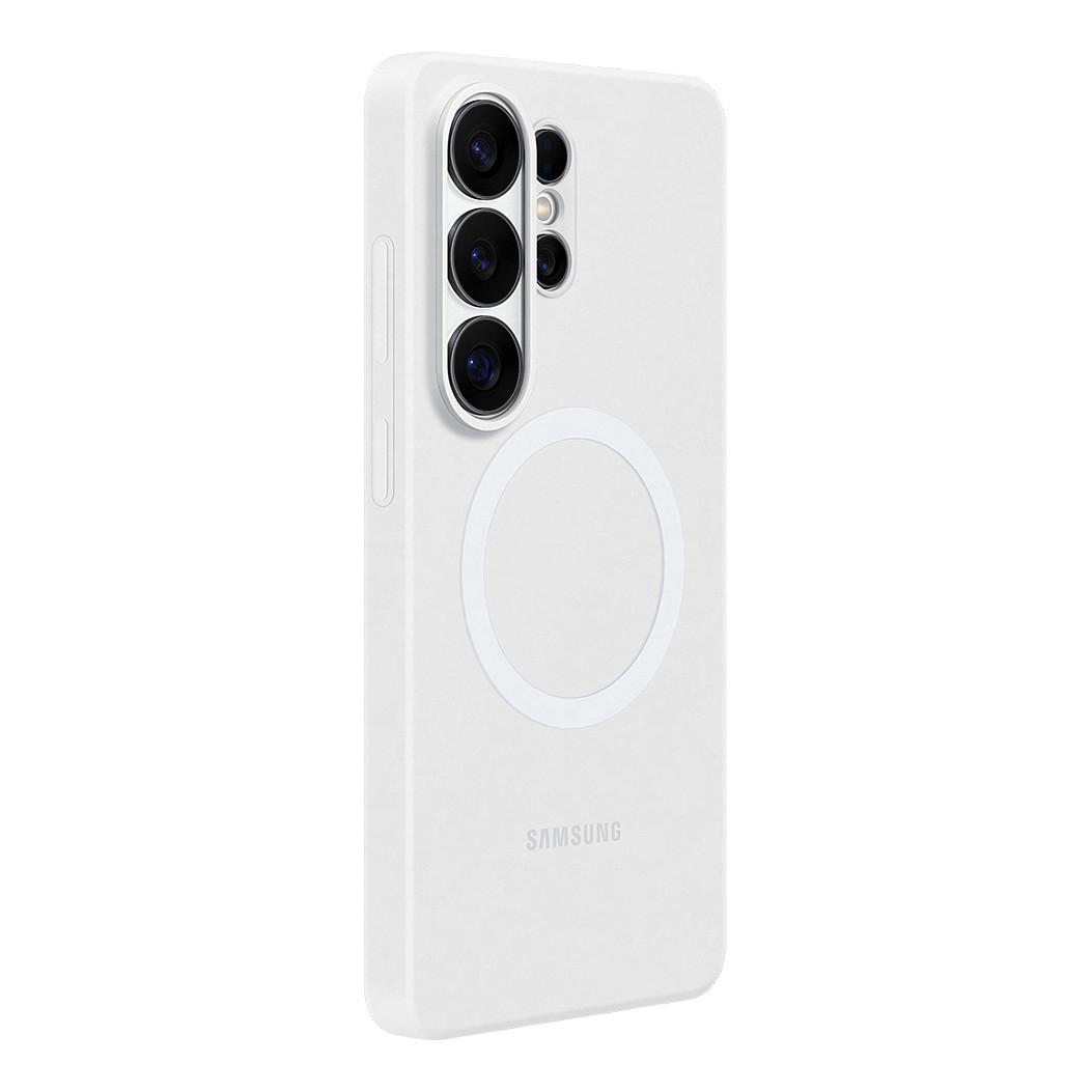 Aksesorë për telefon Samsung Silicone Magnet Case / Galaxy S26 Ultra / Silikon / Magnet i Integruar - Bardhë - 2