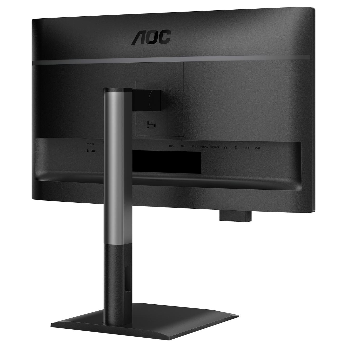 Monitor AOC 24P4CV, 23.8", FHD IPS, 120Hz, 4ms GTG, HDMI+DP+USB-C+4× USB-A - Zezë - 11