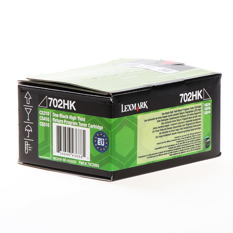 Toner Lexmark 702HK / 70C2HK0 / XL – Zezë - 1