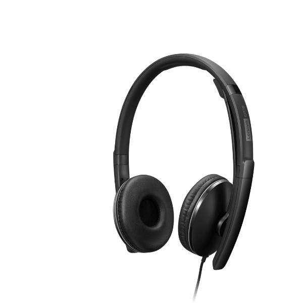 Kufje me kabllo Lenovo 4XD1M45627 / USB-C / 32mm / ANC / Mikrofon - Zezë