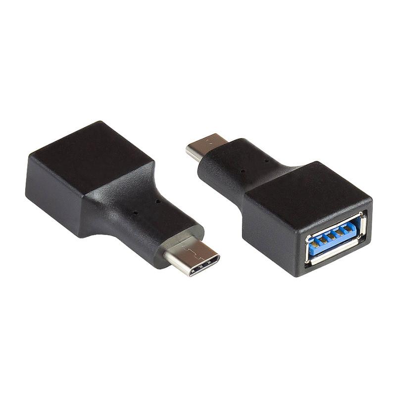 Adapter Good Connections USB-AD301, USB-C në USB-A, USB 3.0, 5Gbps - Zezë