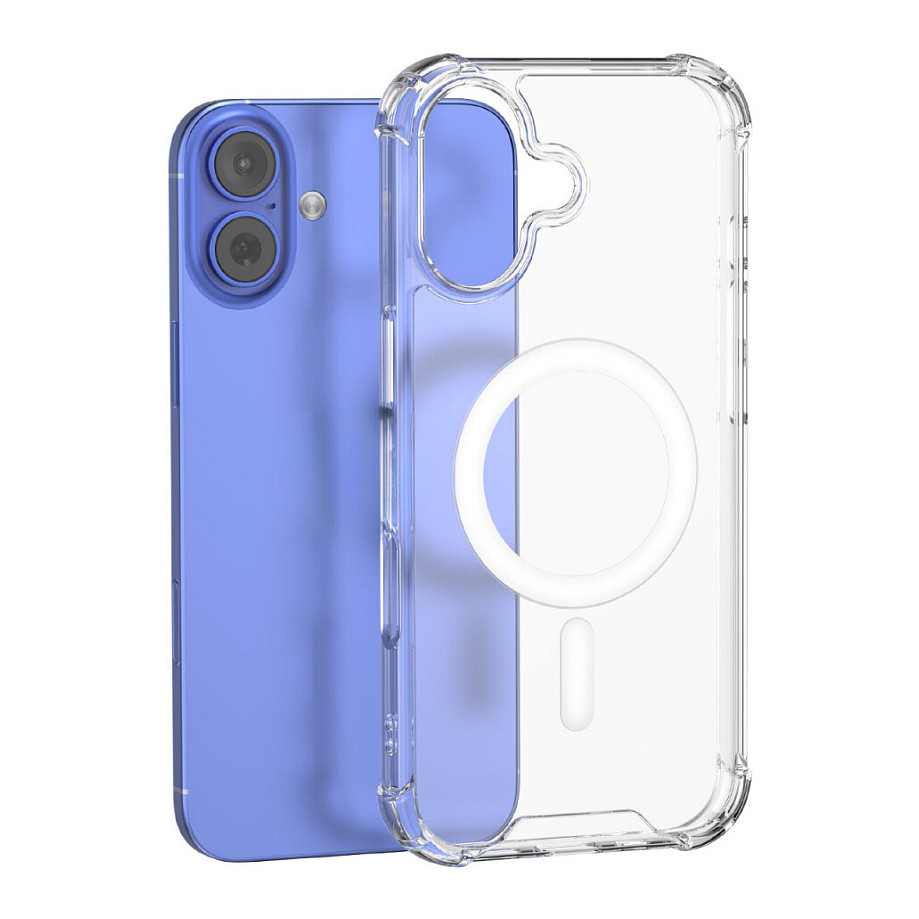 Aksesorë për telefon 4smarts Ibiza / Case / Apple iPhone 17 / Hybrid MagSafe - Transparent - 3