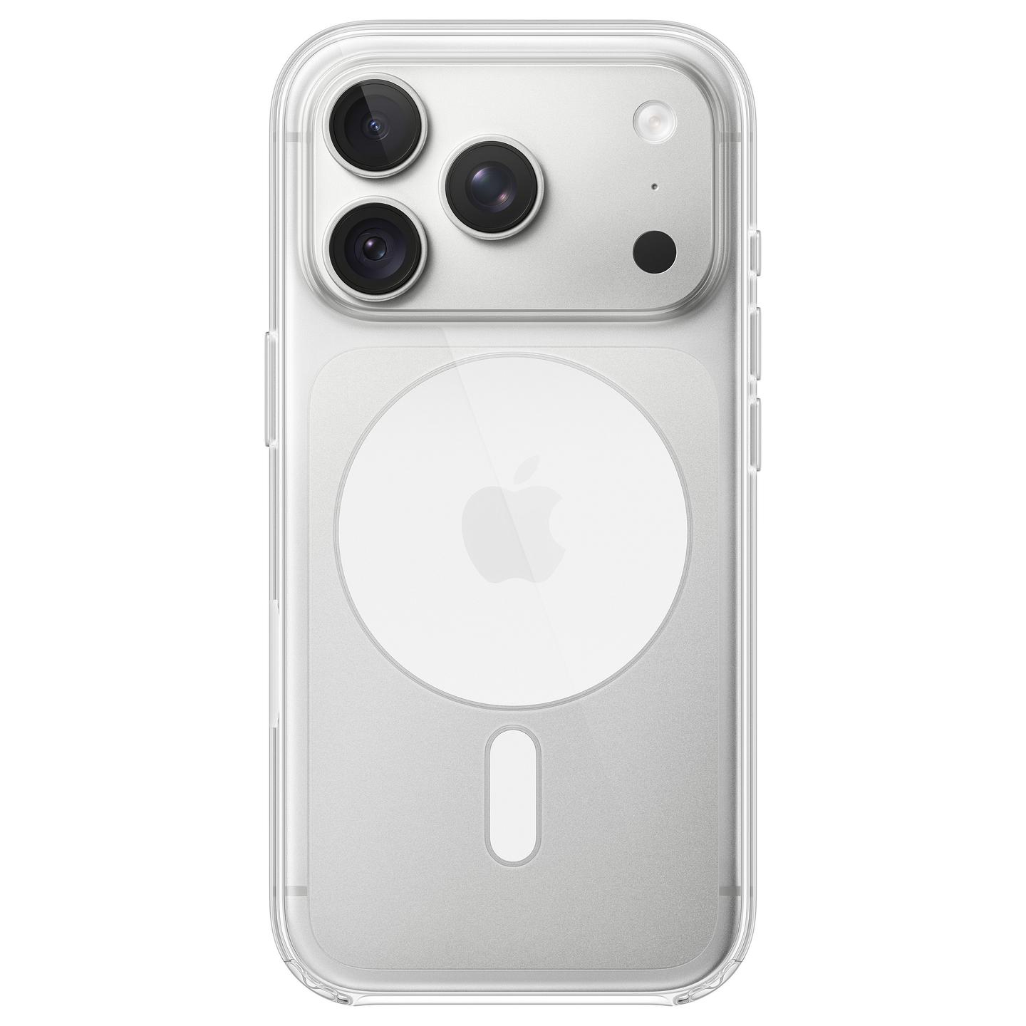 Case për Telefon Apple Clear, MagSafe, iPhone 18 Pro - Transparent - 3