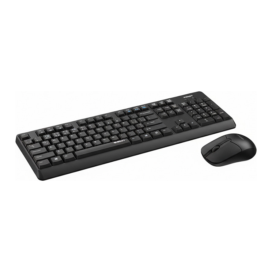 Combo (Tastierë & Maus) Rapoo 8150M Silent / Wireless / QWERTZ / German Language - Zezë - 1