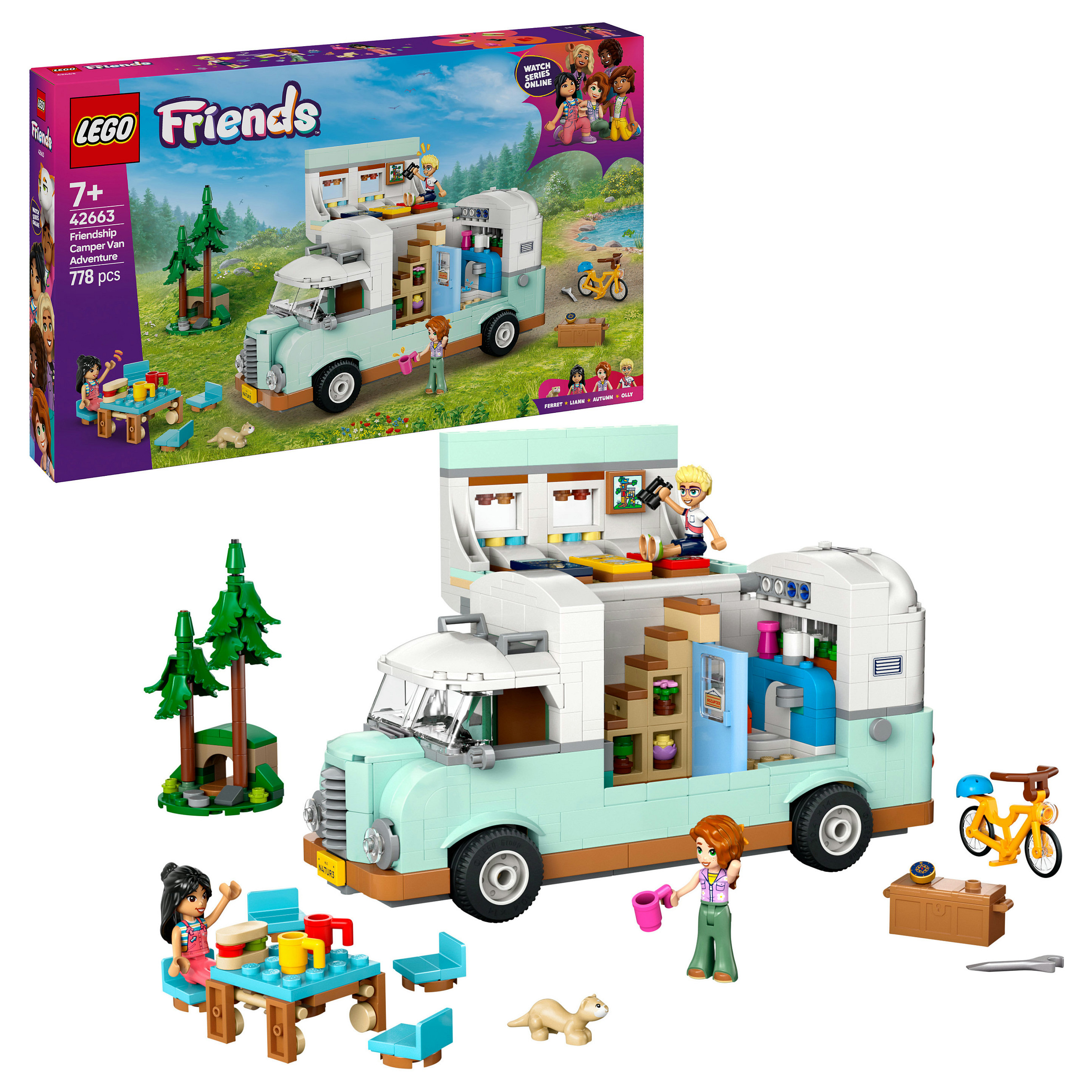 LEGO 42663 Friends Camper Van - 13