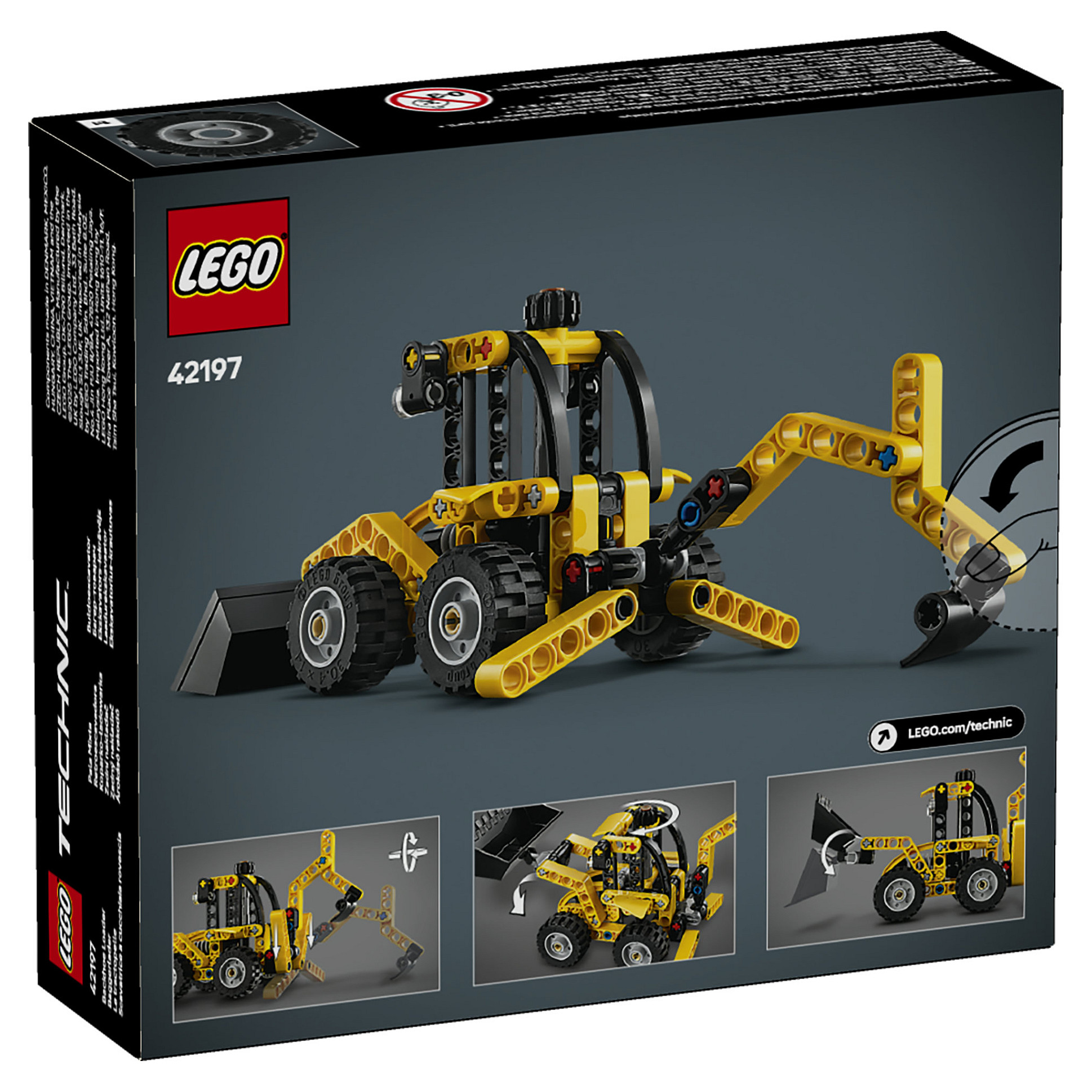 Lego Technic 42197 / Backhoe Loader - 30